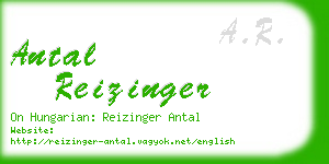antal reizinger business card